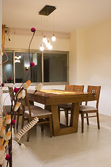 Image showing Luxury desing dinner room