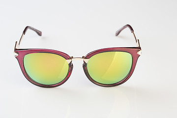 Image showing Sunglasses  white background