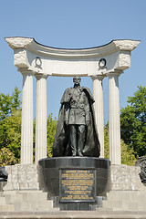 Image showing Moscow, Russia - August 11, 2015: Monument to Alexander II the Liberator, in the Cathedral of Christ the Savior in Moscow