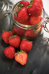 Image showing Fresh ripe strawberry