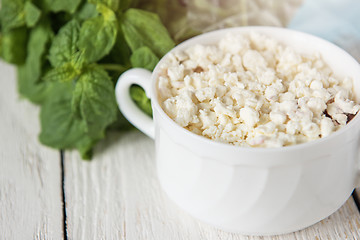 Image showing curd in a bowl