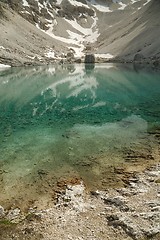 Image showing High Mountain Lake