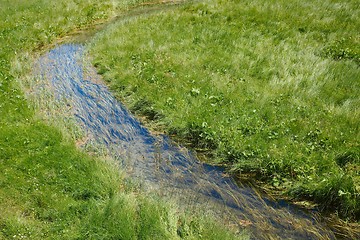 Image showing Little Creek Flowing