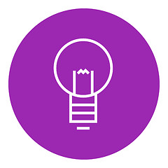 Image showing Lightbulb line icon.