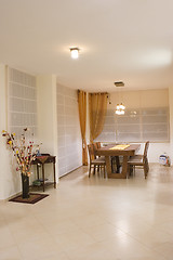 Image showing Luxury desing dinner room