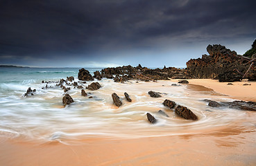 Image showing Jaws of Stone landscape seascape