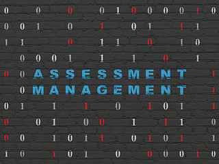 Image showing Finance concept: Assessment Management on wall background