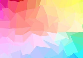 Image showing abstract color background with deformed shapes