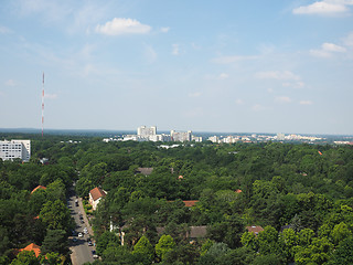 Image showing Aerial view of Berlin