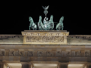 Image showing Brandenburger Tor in Berlin