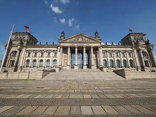 Image showing Reichstag parliament in Berlin