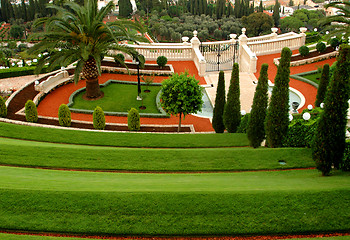 Image showing Bahai Gardens