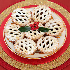 Image showing Christmas Mince Pies