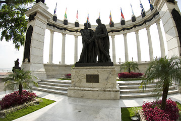 Image showing la rotunda guayaquil ecuador