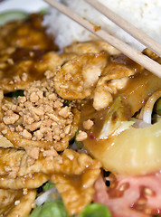 Image showing vietnamese food ga sate chicken