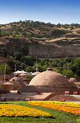 Image showing Tbilisi sulfuric baths, Georgia.