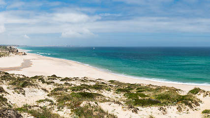 Image showing Praia Del Rei, Portugal