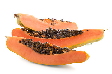 Image showing Fresh and tasty papaya