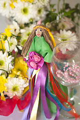 Image showing hand made doll of summer