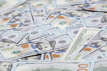 Image showing United States dollars texture