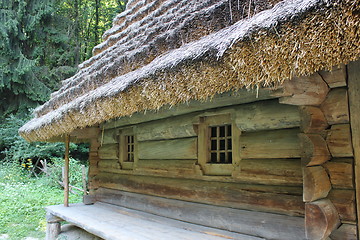 Image showing old rural house in Carpathian region