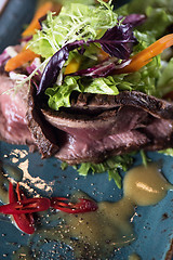 Image showing beef meat salad