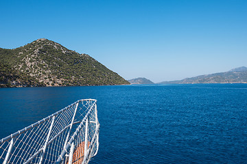 Image showing ancient city on the Kekova