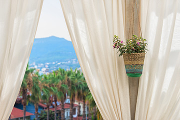 Image showing view from hotel in Alanya