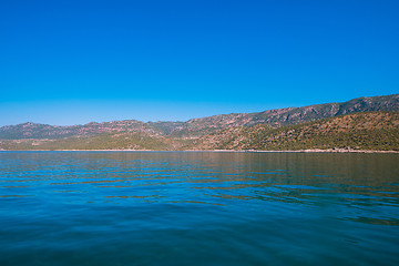 Image showing ancient city on the Kekova