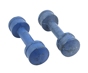 Image showing Light Dumbbells