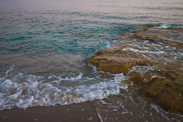 Image showing sea in the evening