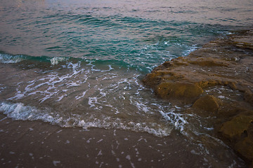 Image showing sea in the evening