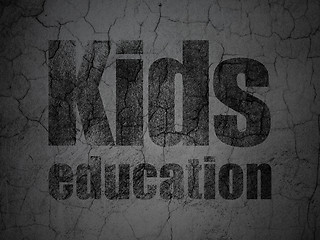 Image showing Education concept: Kids Education on grunge wall background
