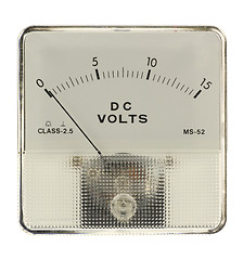 Image showing Voltmeter