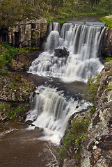 Image showing ebor river waterfall