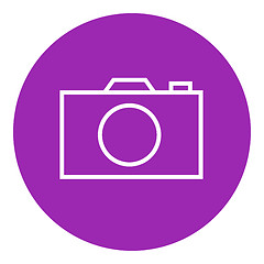 Image showing Camera line icon.