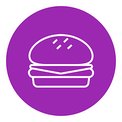 Image showing Hamburger line icon.