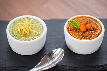 Image showing Refreshing lemon seabuckthorn sorbet