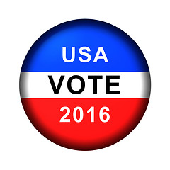 Image showing Vote Button 2016