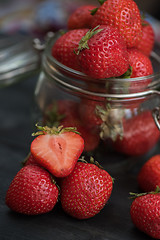 Image showing Fresh ripe strawberry