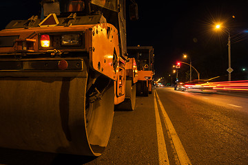 Image showing repairing the road