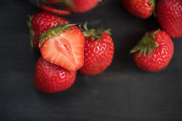 Image showing Fresh ripe strawberry