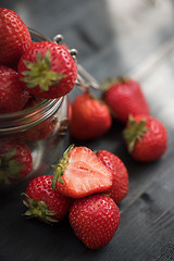 Image showing Fresh ripe strawberry