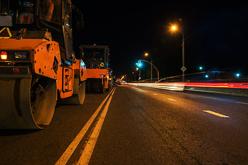 Image showing repairing the road