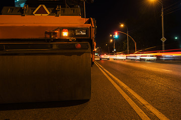 Image showing repairing the road