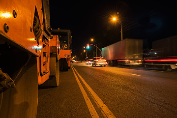 Image showing repairing the road