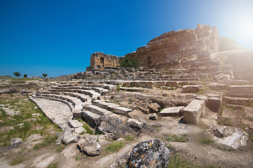 Image showing photo of ancient city Hierapolis