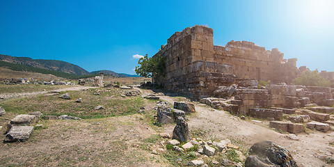 Image showing photo of ancient city Hierapolis