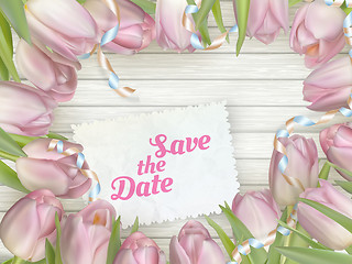 Image showing Wedding Invitation Cards. EPS 10
