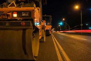 Image showing repairing the road